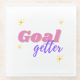 Posavasos De Vidrio Getter de objetivo