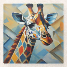 Giraffe Cubism