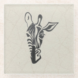 Posavasos De Vidrio Giraffe – Stylish Throw Pillow