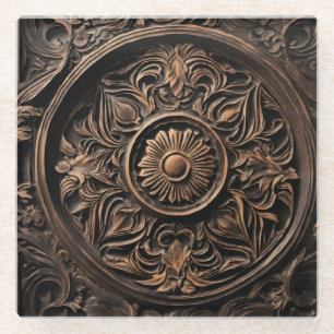 Posavasos De Vidrio Glass Coaster