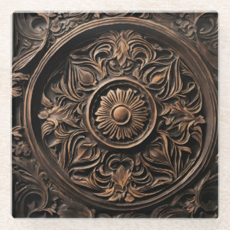 Posavasos De Vidrio Glass Coaster