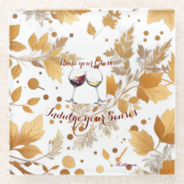 Posavasos De Vidrio Glass Coaster