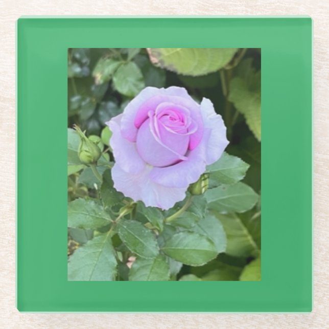 Posavasos De Vidrio Glass Coaster (Anverso)