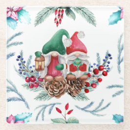 Posavasos De Vidrio Gnomes Adorables