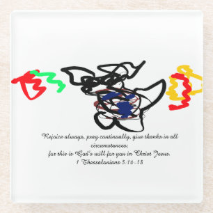 Posavasos De Vidrio Gracias Jesus