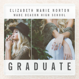 Posavasos De Vidrio Graduación de tipo