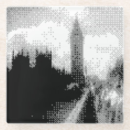 Posavasos De Vidrio gran ben y parlamento