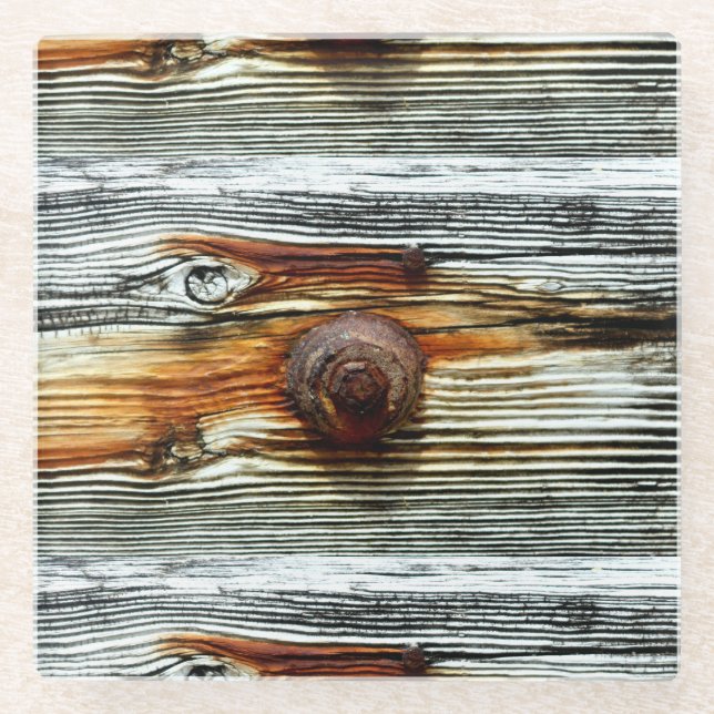 Posavasos De Vidrio grises a la deriva Thunder_Cove (Anverso)