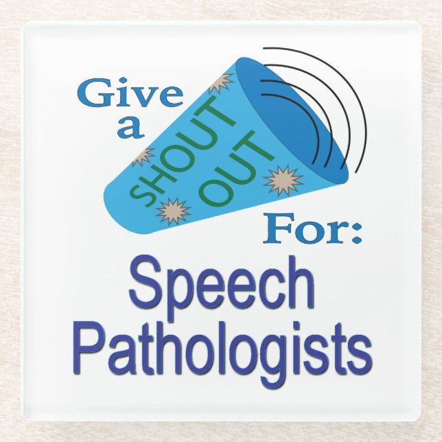 Posavasos De Vidrio Gritos a los patólogos del discurso (Anverso)