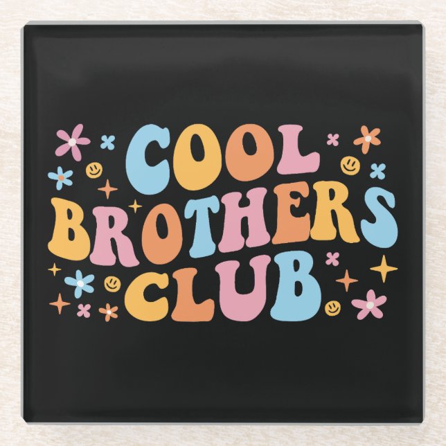 Posavasos De Vidrio Guay Brothers Club III (Anverso)