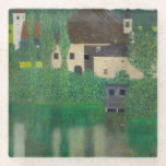 Posavasos De Vidrio Gustav Klimt - Castillo de Agua<br><div class="desc">Castillo del Agua - Gustav Klimt,  Oil on Canvas,  1908</div>