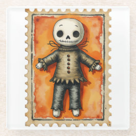 Posavasos De Vidrio Halloween de Stitch y Shadow