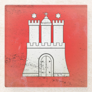 Posavasos De Vidrio Hamburgo