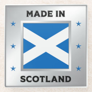 Posavasos De Vidrio Hecho en Escocia