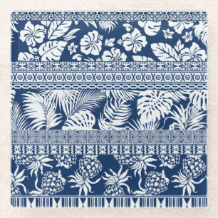 Posavasos De Vidrio Hibiscus, hojas: fondo de pantalla de adorno hawai