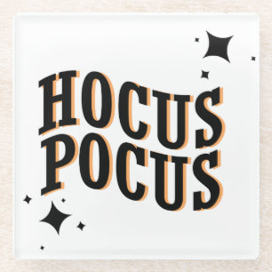 Posavasos De Vidrio Hocus Pocus Spooky Cute Witeen Halloween