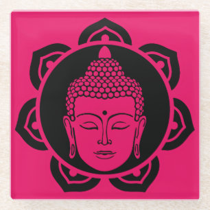Posavasos De Vidrio Hogar Y Vida De Buda