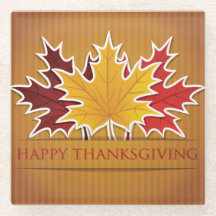 Hojas de arce de Acción de Gracias