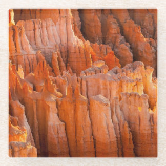 Posavasos De Vidrio Hoodoos de la roca en luz de la mañana