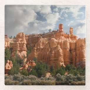 Posavasos De Vidrio Hoodoos del parque nacional del barranco de Bryce