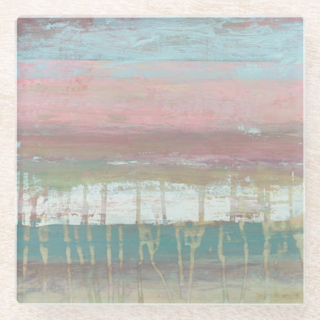 Posavasos De Vidrio Horizonte desvencijado (Anverso)