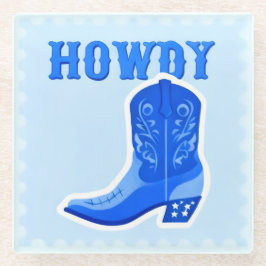 Posavasos de vidrio HOWDY Bar