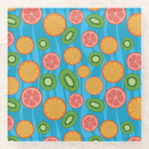 Posavasos De Vidrio Humor de la fruta