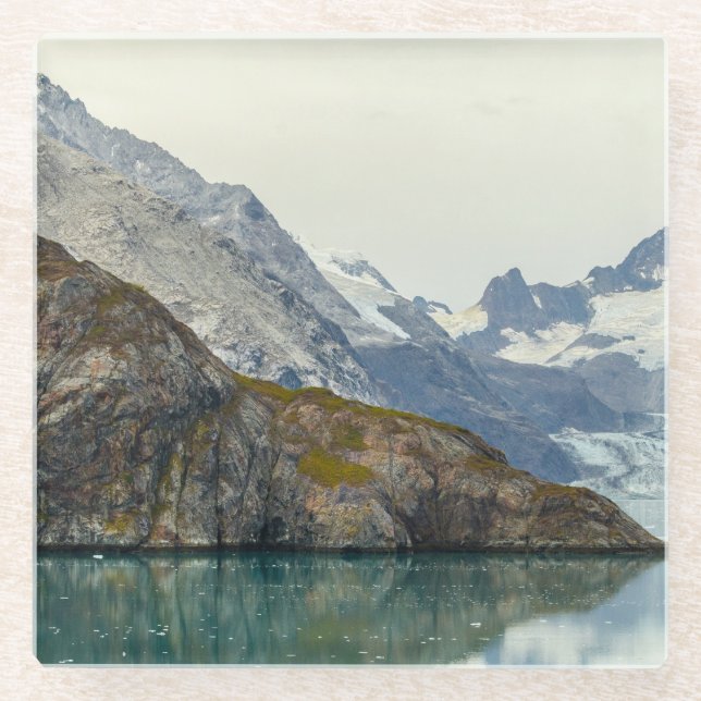 Posavasos De Vidrio Hundimiento en el hielo (Anverso)