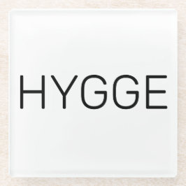 Posavasos De Vidrio Hygge Black