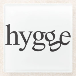 Posavasos De Vidrio Hygge Glass Coaster