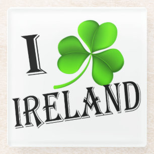 Posavasos De Vidrio I Shamrock Ireland bk coastercn