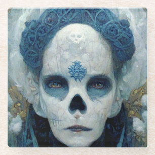 Posavasos De Vidrio Ice Witch 2 Fantasy Sci-Fi