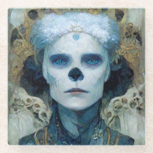 Posavasos De Vidrio Ice Witch 3 Fantasy Sci-Fi