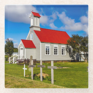 Posavasos De Vidrio Iglesia islandesa