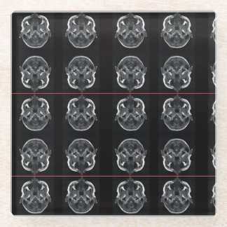 Posavasos De Vidrio im en la cabeza xray mri scan médico