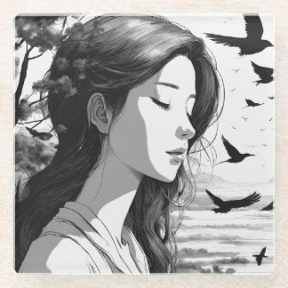 Posavasos De Vidrio Impreso