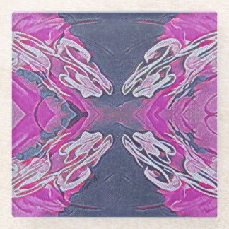 Posavasos De Vidrio Infinitamente entrelazado