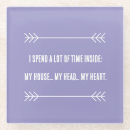 Posavasos De Vidrio INFJ Vibes