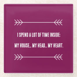 Posavasos De Vidrio INFJ Vibes