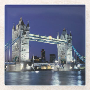 Posavasos De Vidrio Inglaterra, Londres, Tower Bridge 3