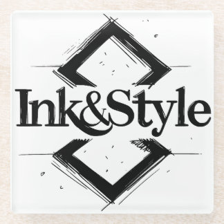 Posavasos De Vidrio Ink&Style
