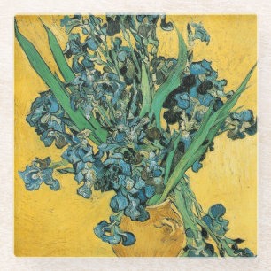 Posavasos De Vidrio Irises - Van Gogh - c1890