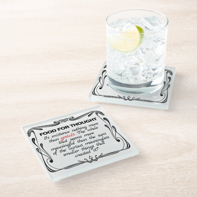 Posavasos De Vidrio Is Existence Gestalt? (Angular)