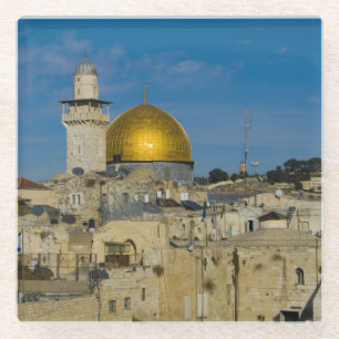 Posavasos De Vidrio Israel, Jerusalén, Cúpula de la Roca