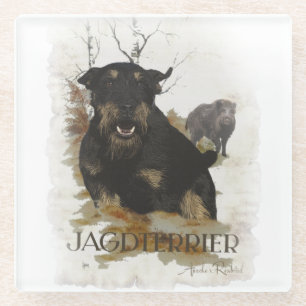Posavasos De Vidrio Jagdterrier T-Shirt Café Mug Ornamento cerámico Be