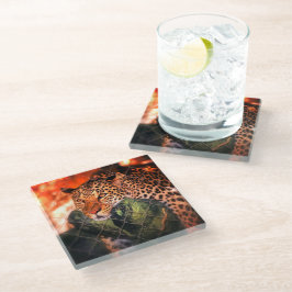 Posavasos De Vidrio Jaguar