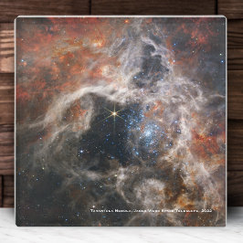 Posavasos De Vidrio James Webb Tarantula Nebula Hi-Res Imagen 2022