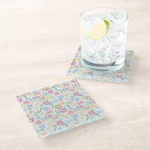 Posavasos de vidrio Jardines de Cristal