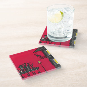 Posavasos De Vidrio Jazz