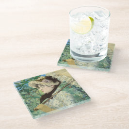 Posavasos De Vidrio Jeanne (primavera) Edouard Manet